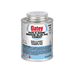 Oatey 8oz Rain-R-Shine Medium Blau PVC Zement