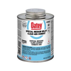 Oatey Medium Body Special Milky Clear ABS Zement