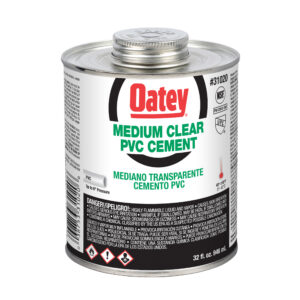 Oatey Medium Klar PVC Zement