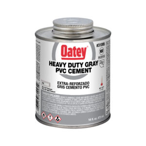 Oatey 16oz Hochleistungs-grauer PVC-Zement
