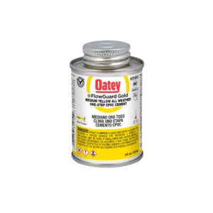 Oatey 4oz All Weather Flowguard Gold CPVC Zement