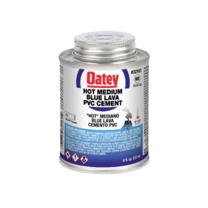 Oatey 8oz Blaue Lava Mittelblauer PVC-Zement