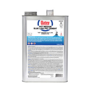 Oatey Gallone Blau Lava Medium Blau PVC Zement
