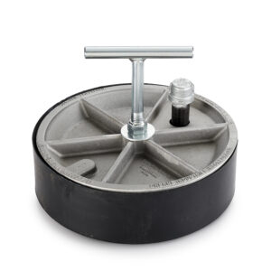 Cherne 12" Aluminium T-Griff Gripper Plug (mit Bypass)