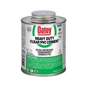 Oatey 16oz Schwerer klarer PVC-Zement